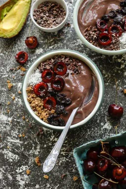 Cherry Protein Smoothie Bowl