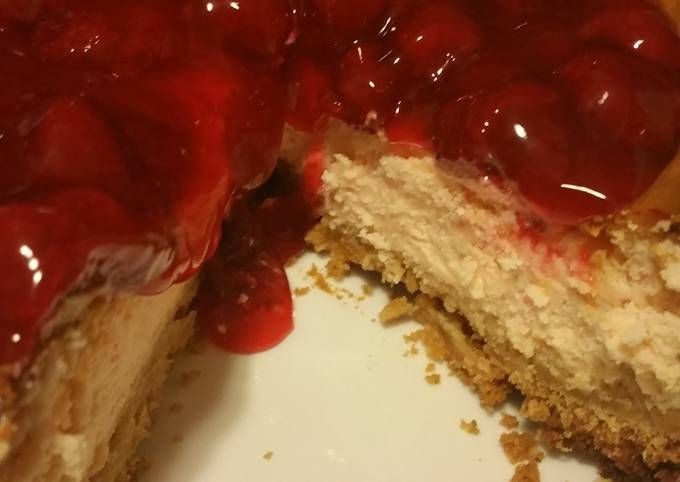 Cherry Rum Cheesecake
