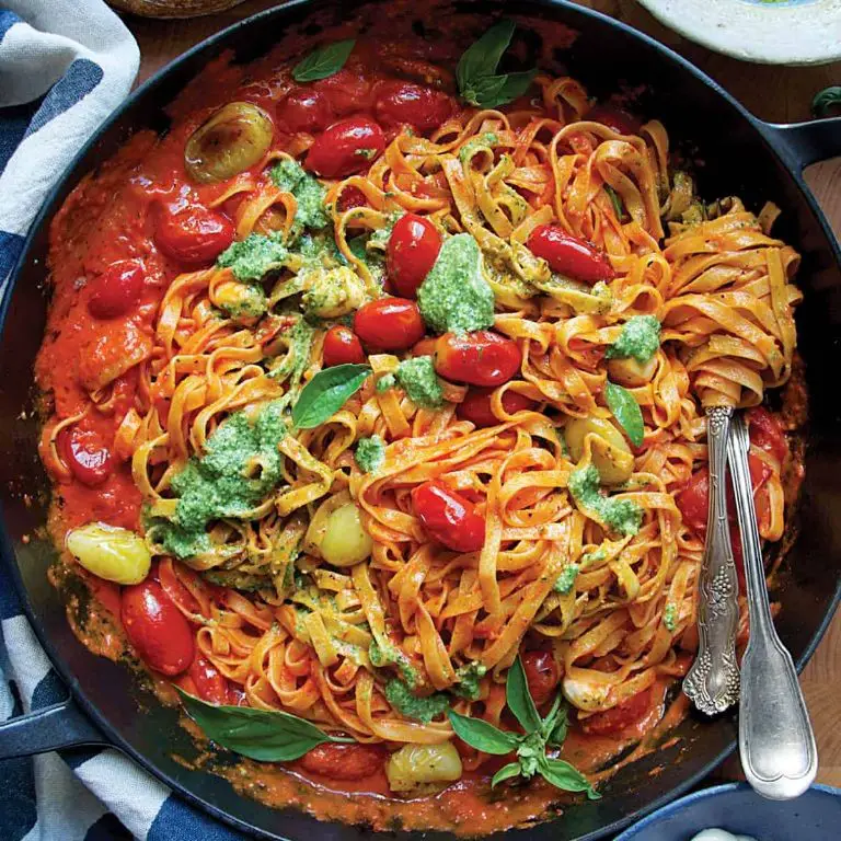 Cherry Tomato and Basil Pesto