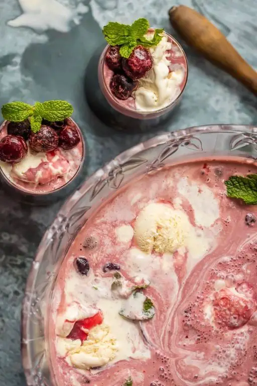 Cherry Vanilla Cream Punch