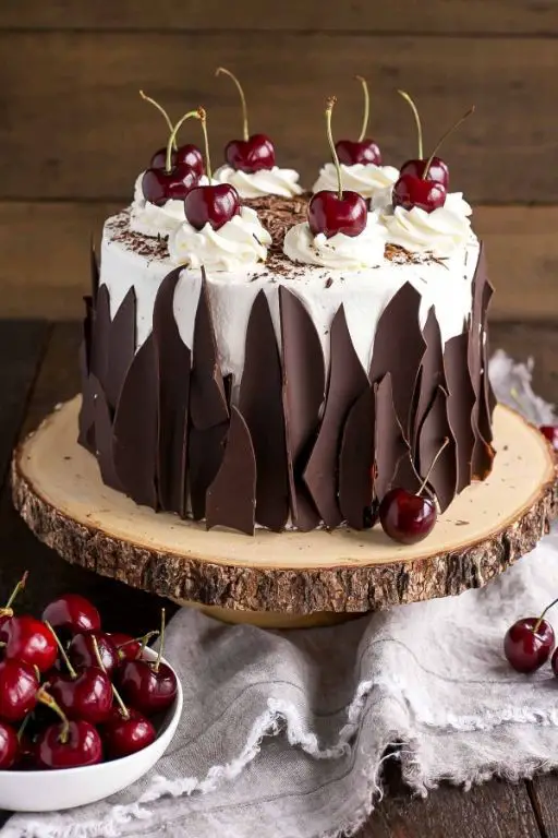 Cherry Vodka Black Forest Cake
