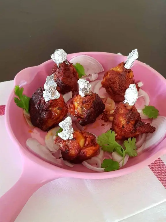 Chettinad Chicken Lollipops