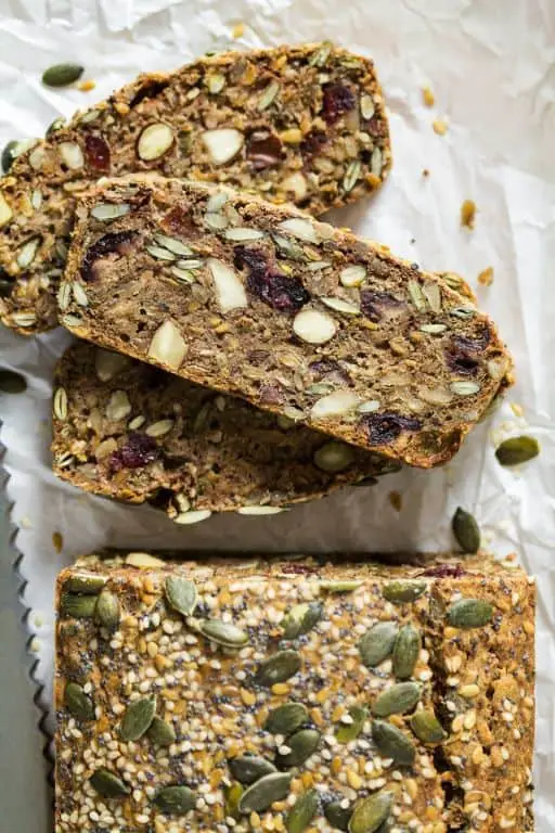 Chia Seed Bread with Nuts and Seeds
