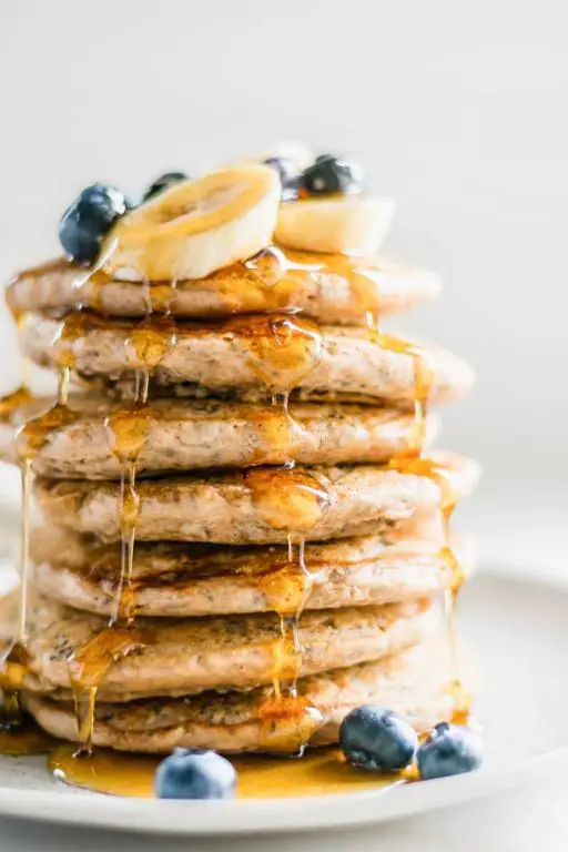 Chia Seed Protein Pancakes