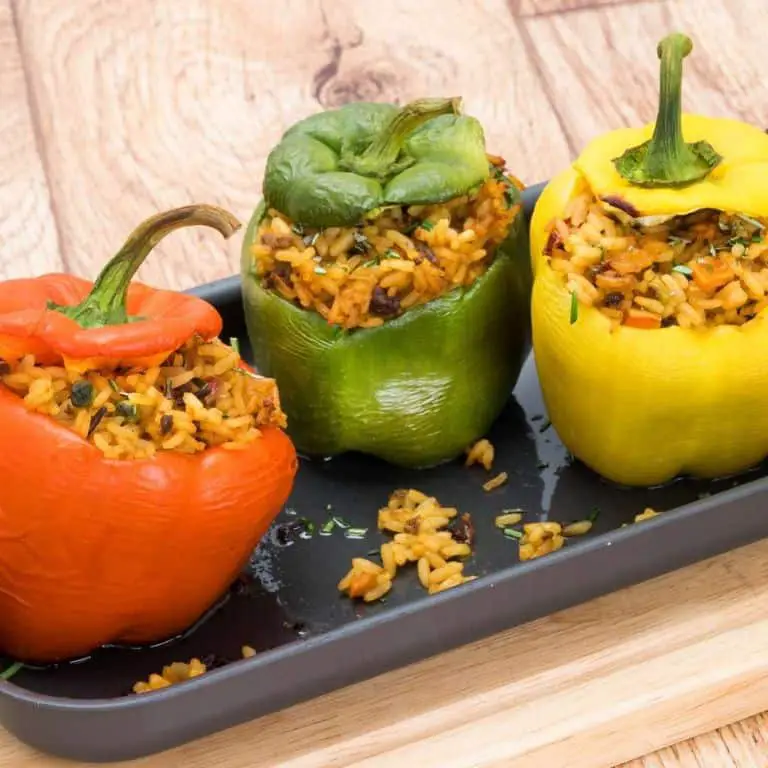 Chia Seed Stuffed Bell Peppers