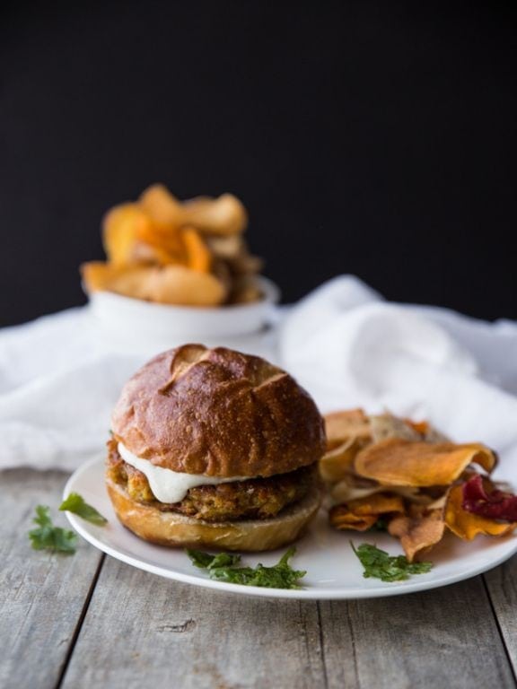 Chia Seed Veggie Burgers