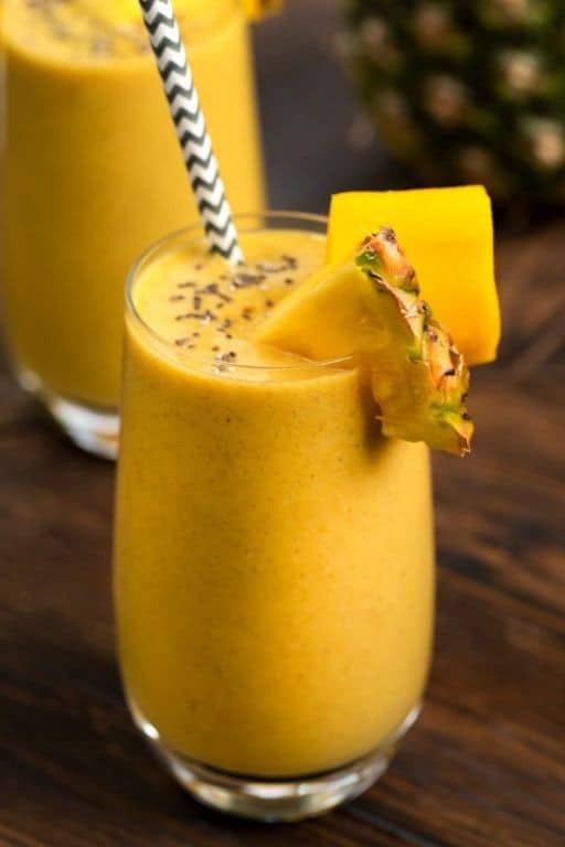 Chia Seed and Mango Fiber Smoothie