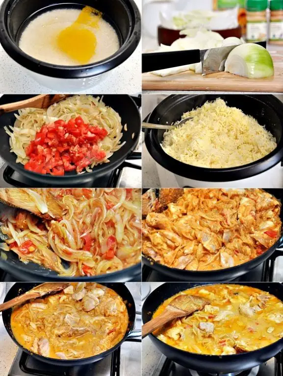Chicken Biryani in Rice Cooker