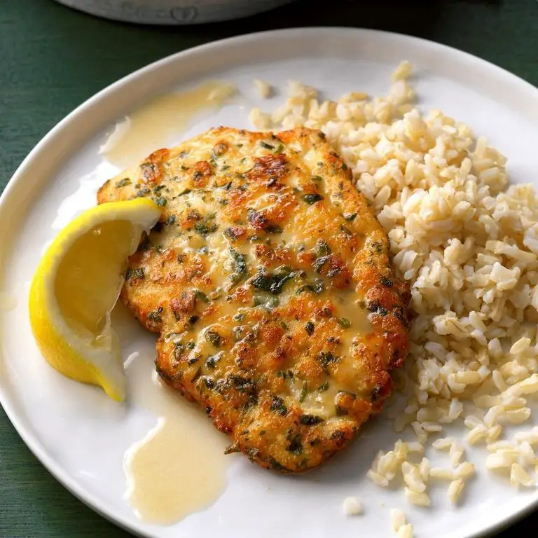 Chicken Breast Piccata with Lemon Sauce