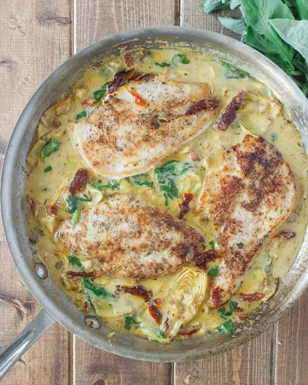 Chicken Breast Slices with Avocado Oil Drizzle