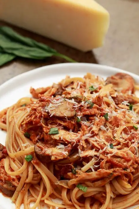 Chicken Cacciatore with Artichokes