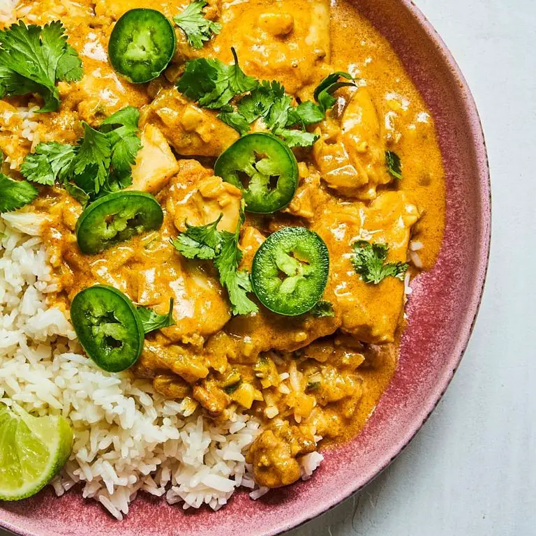 Chicken Curry with Coconut Milk