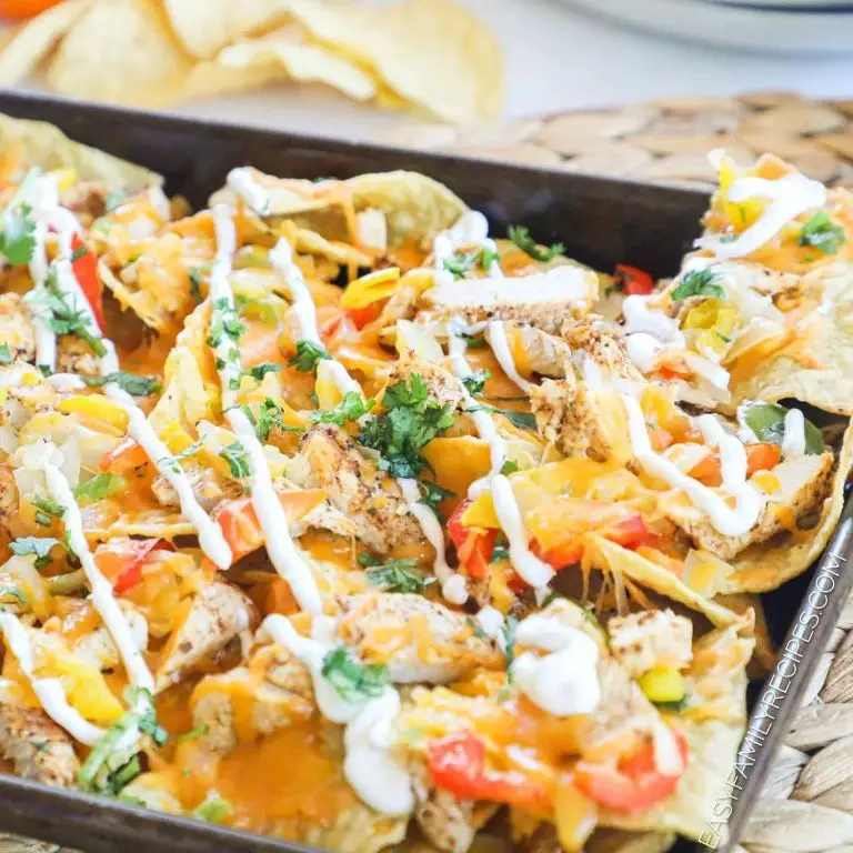 Chicken Fajita Nachos Crock Pot Recipe