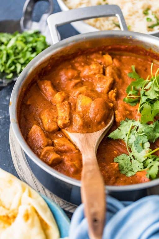 Chicken Korma with Almond Milk