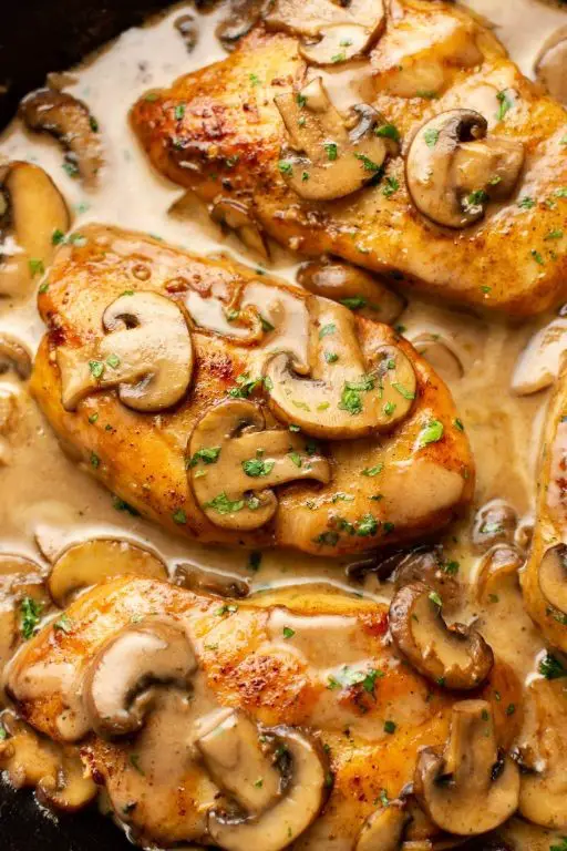 Chicken Marsala with Mushrooms