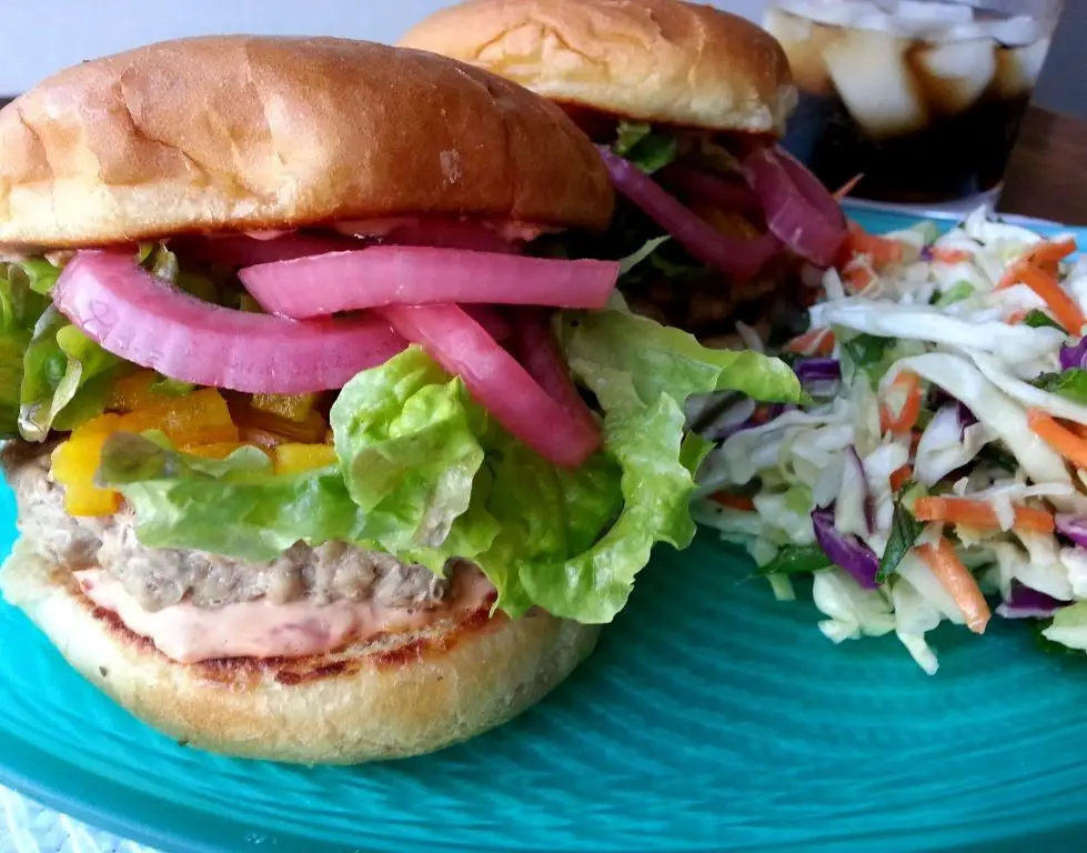 Chicken Milanese Sliders with Pickled Onions