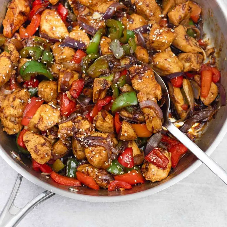 Chicken Milanese Stir-Fry with Bell Peppers
