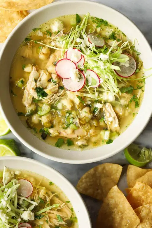 Chicken Pozole with Hominy