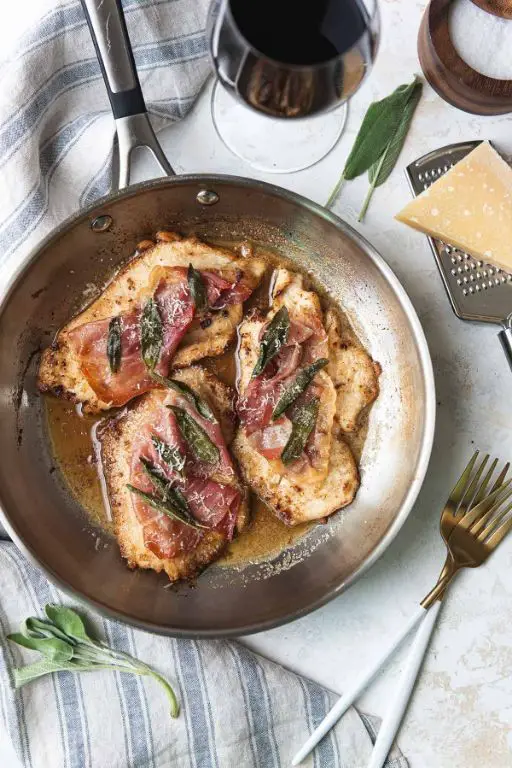 Chicken Saltimbocca with Rosemary and Thyme