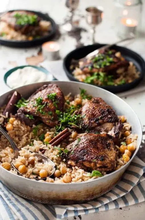 Chicken Shawarma Rice Pilaf