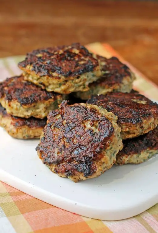 Chicken and Apple Mini Patties