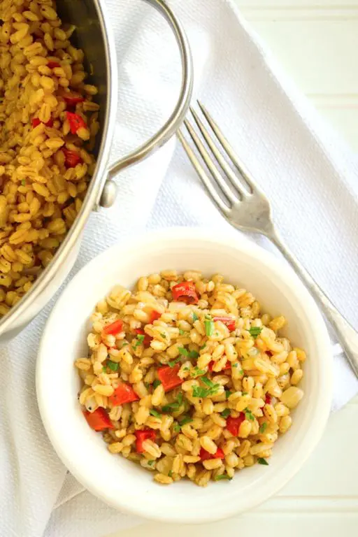 Chicken and Barley Pilaf with Carrots and Parsnips