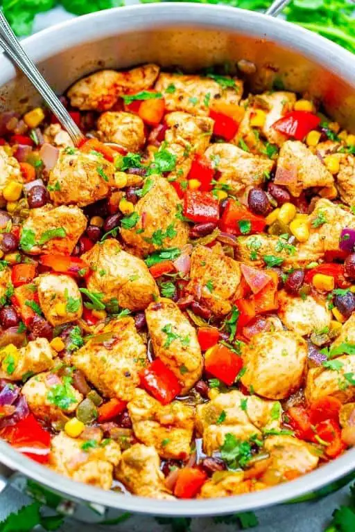 Chicken and Black Bean Skillet