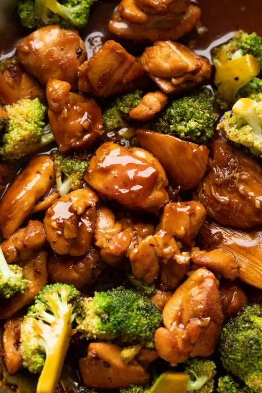 Chicken and Broccoli with Teriyaki Sauce