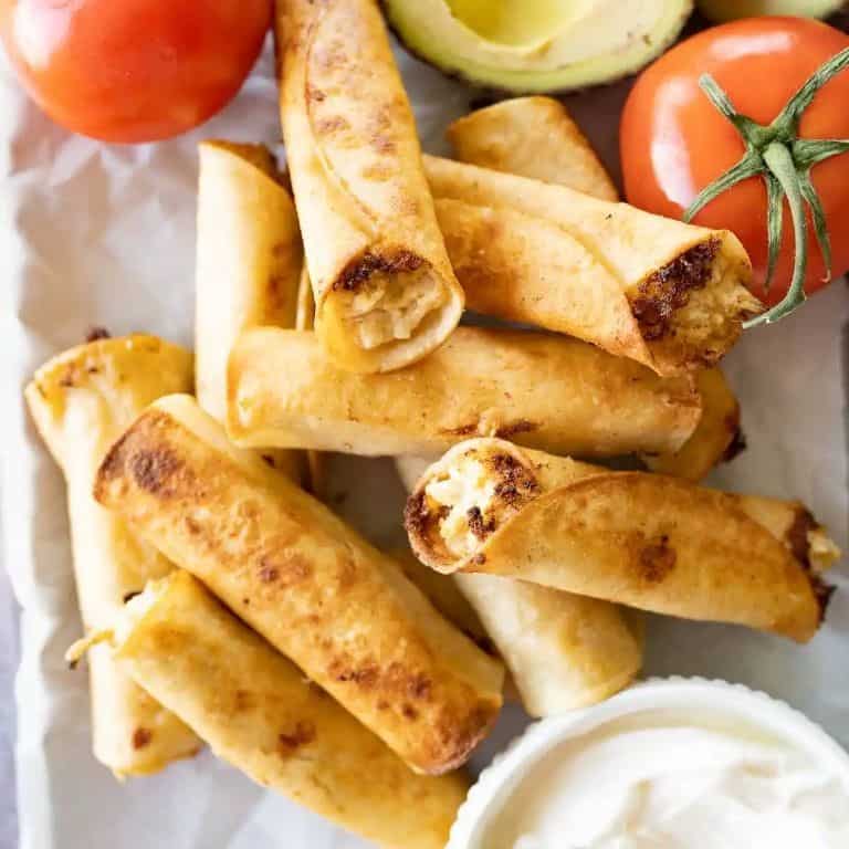 Chicken and Cheese Taquitos