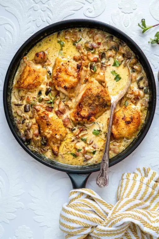 Chicken and Creme Fraiche Casserole