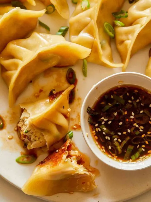Chicken and Ginger Gyoza