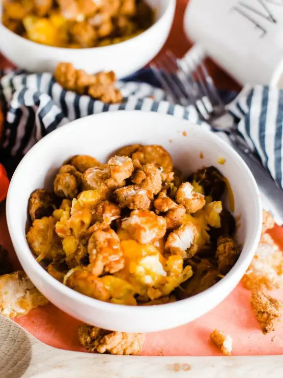 Chicken and Hash Brown Breakfast Bowl
