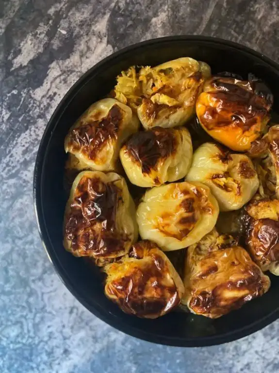 Chicken and Hash Brown Stuffed Peppers