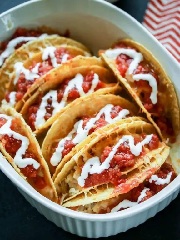 Chicken and Hash Brown Tacos