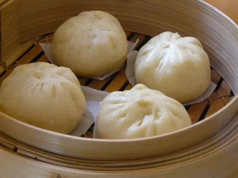 Chicken and Mushroom Bao Buns