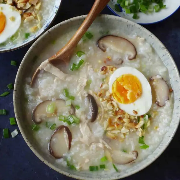 Chicken and Mushroom Congee