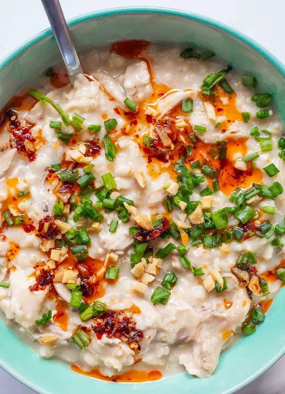 Chicken and Oatmeal Porridge