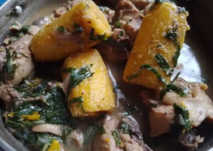 Chicken and Plantain Pepper Soup