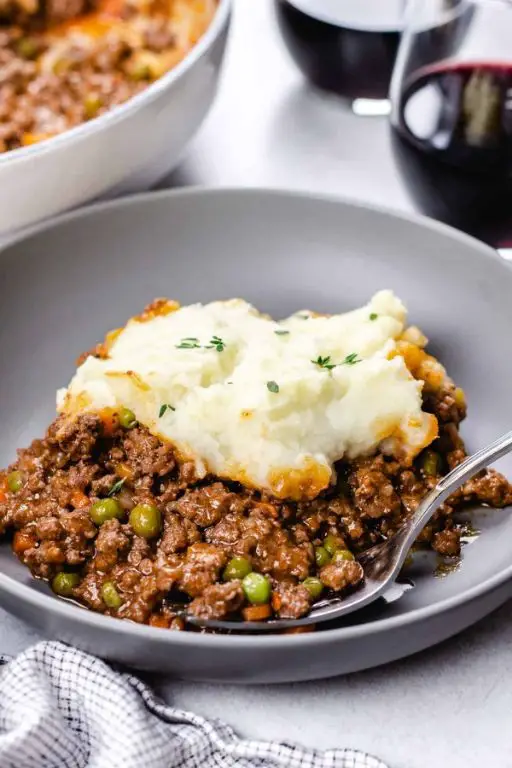 Chicken and Red Wine Shepherd’s Pie