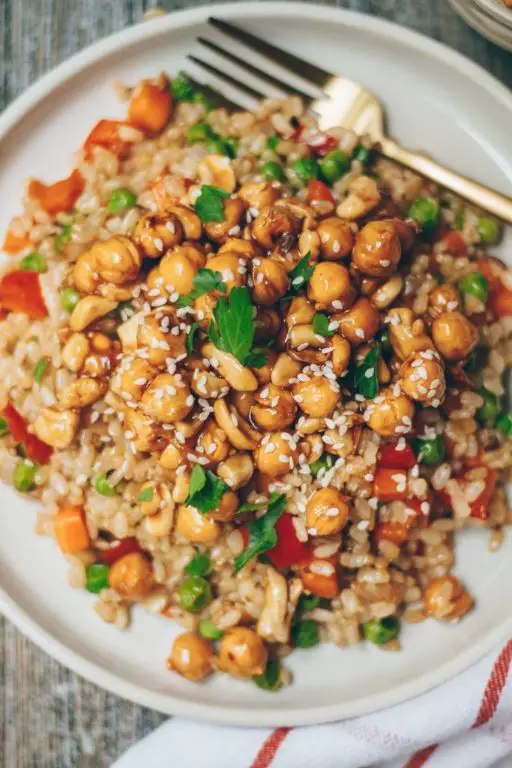 Chickpea and Cashew Nut Pulao