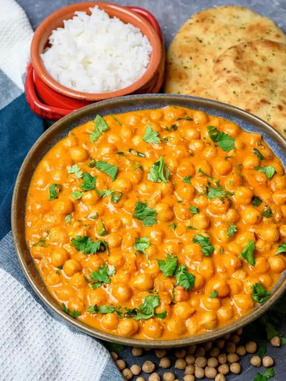 Chickpea and Coconut Milk Korma