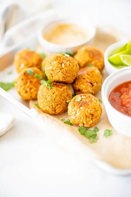 Chickpea and Herb Vegetarian Meatballs