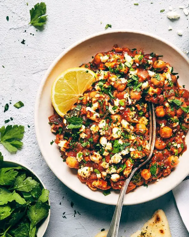 Chickpea and Spinach Casserole