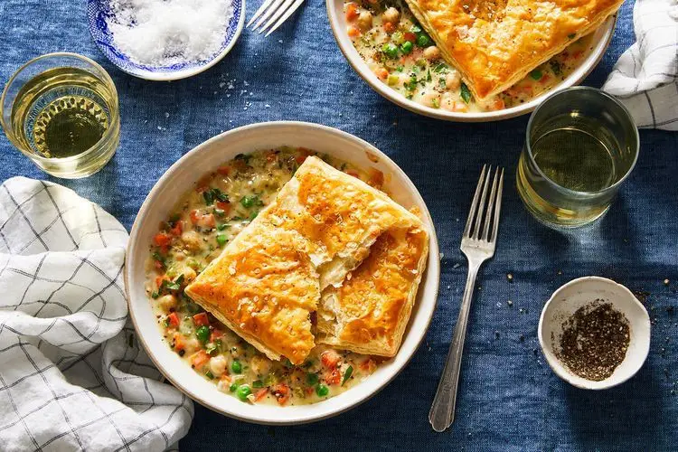 Chickpea and Spinach Pot Pie