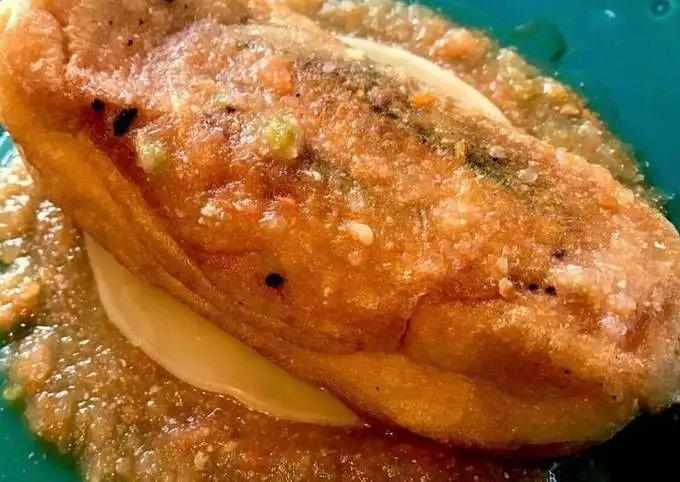 Chile Rellenos with Ranchero Sauce