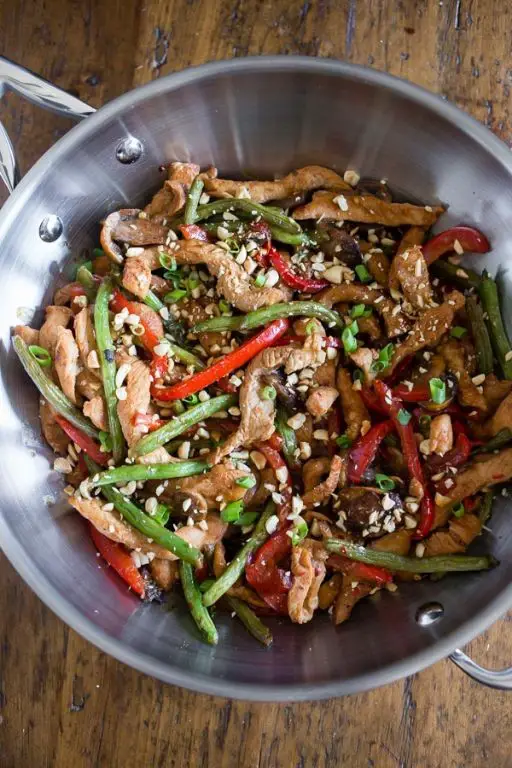Chili Garlic Pork Stir Fry