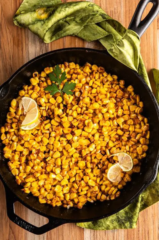 Chili Lime Fried Corn