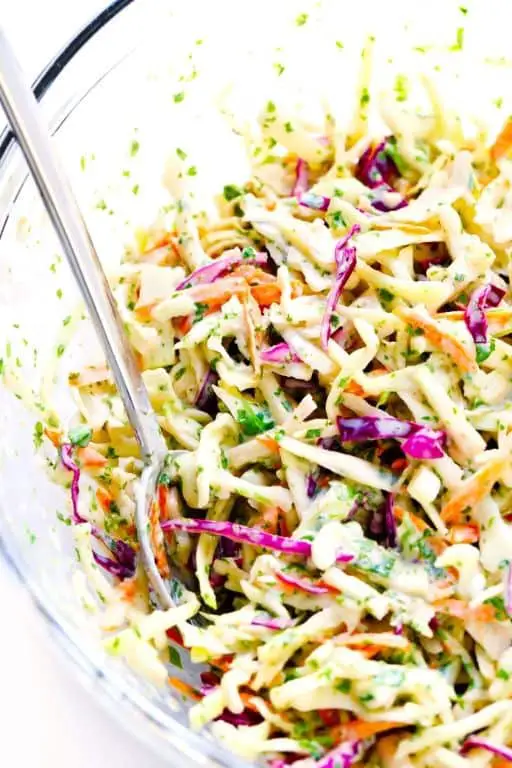 Chili Lime Lowfat Coleslaw
