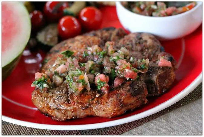 Chili Lime Pork Shoulder Steak