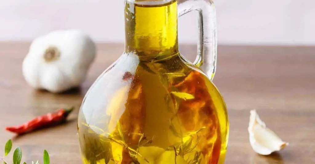 Chili and Garlic Infused Olive Oil